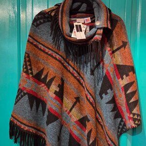 Rhonda Stark Bisbee Fringe 30'' Poncho.
